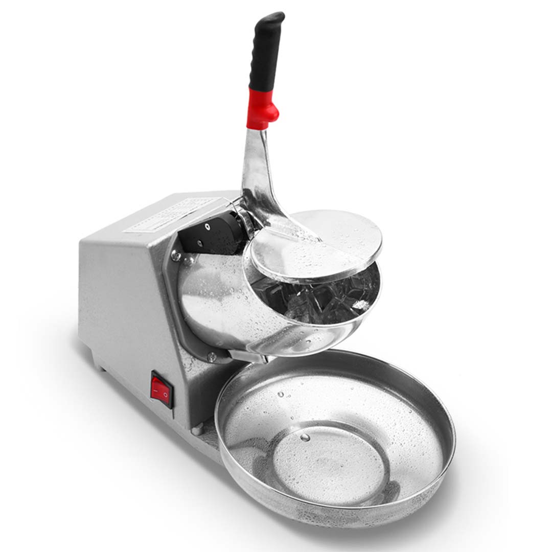 NNEAGS 2X 300W Electric Ice Shaver Crusher Snow Cone Smoothie Maker Ice Machine