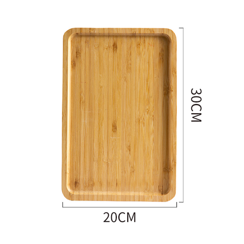 Bamboo Tray Wooden Tray Tea Cup Barbecue Tray
