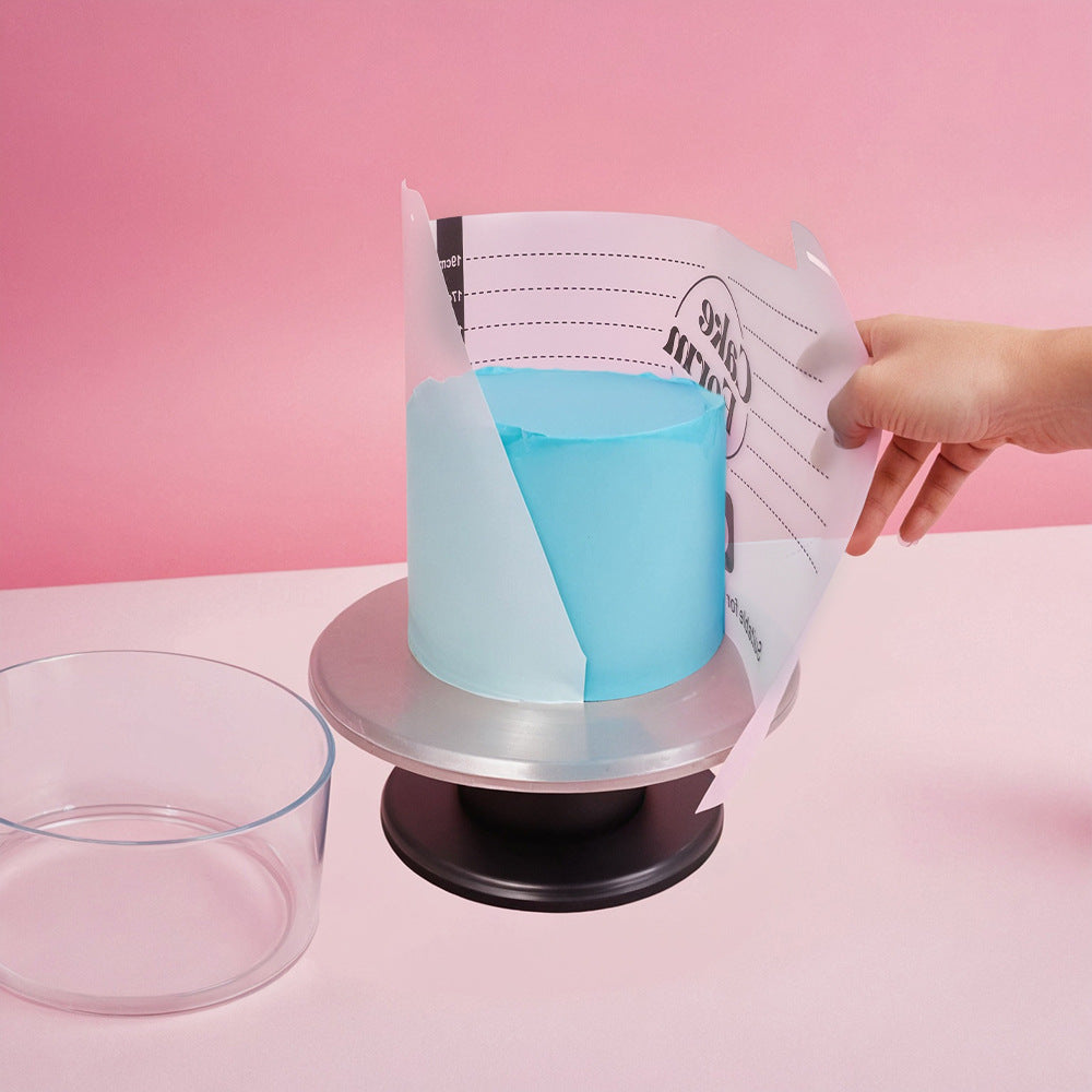 أدوات مناسبة للمبتدئين لتشكيل كعكة الشيفون وتزيين حوافها وتغليفها