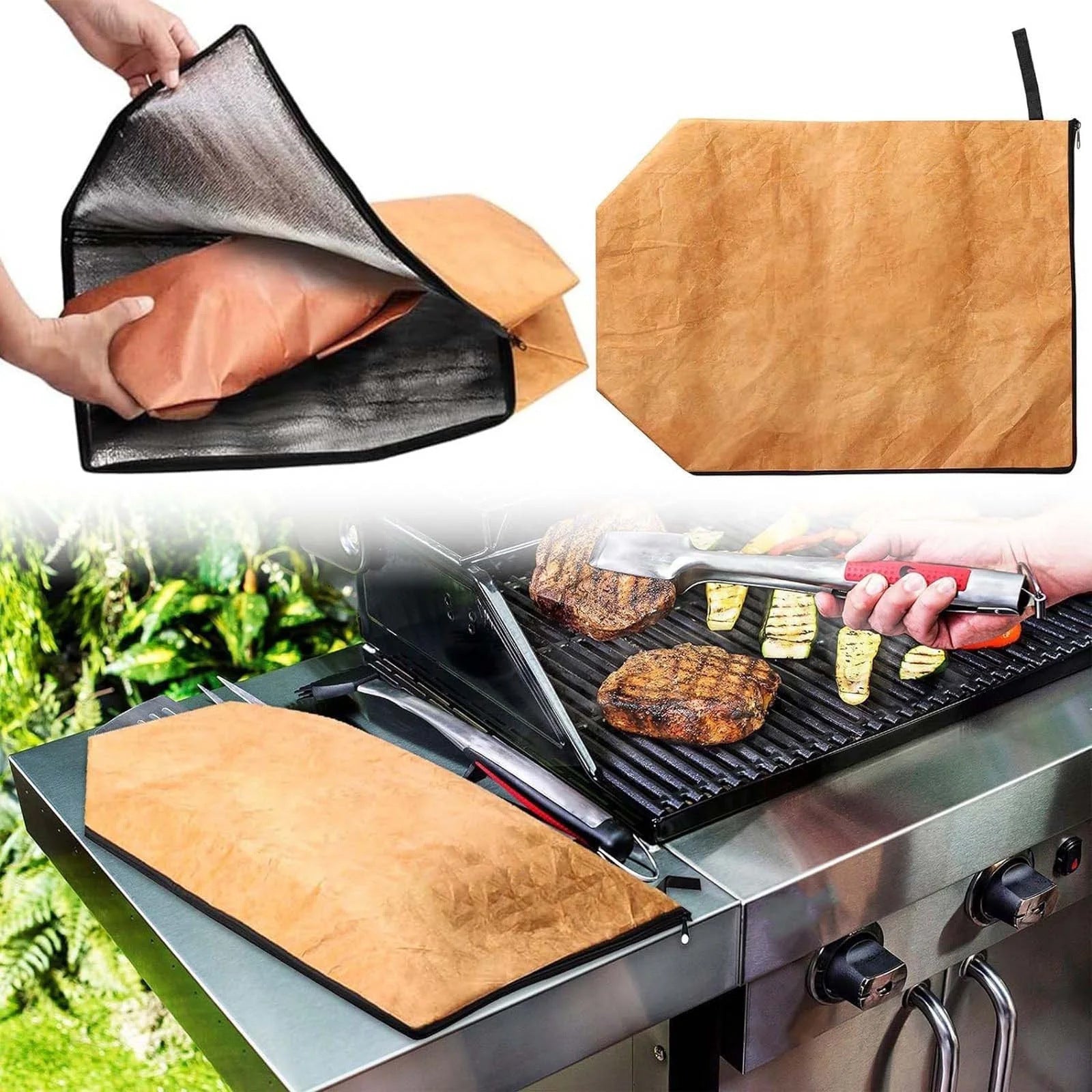 BBQ Blanket BBQ Thermal Insulation Bag Meat Heat Insulation Storage Bag