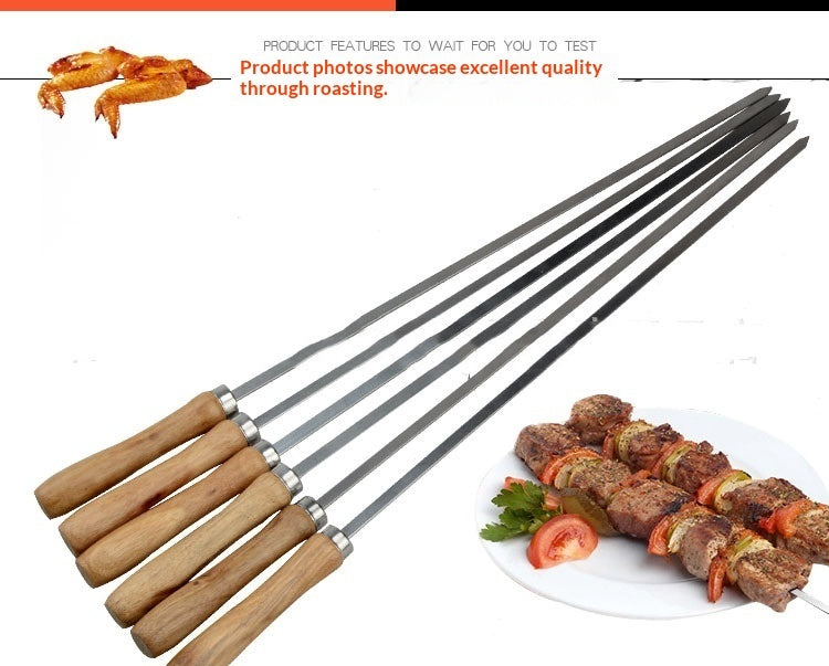 Stainless Steel Barbecue Skewers BBQ Skewers