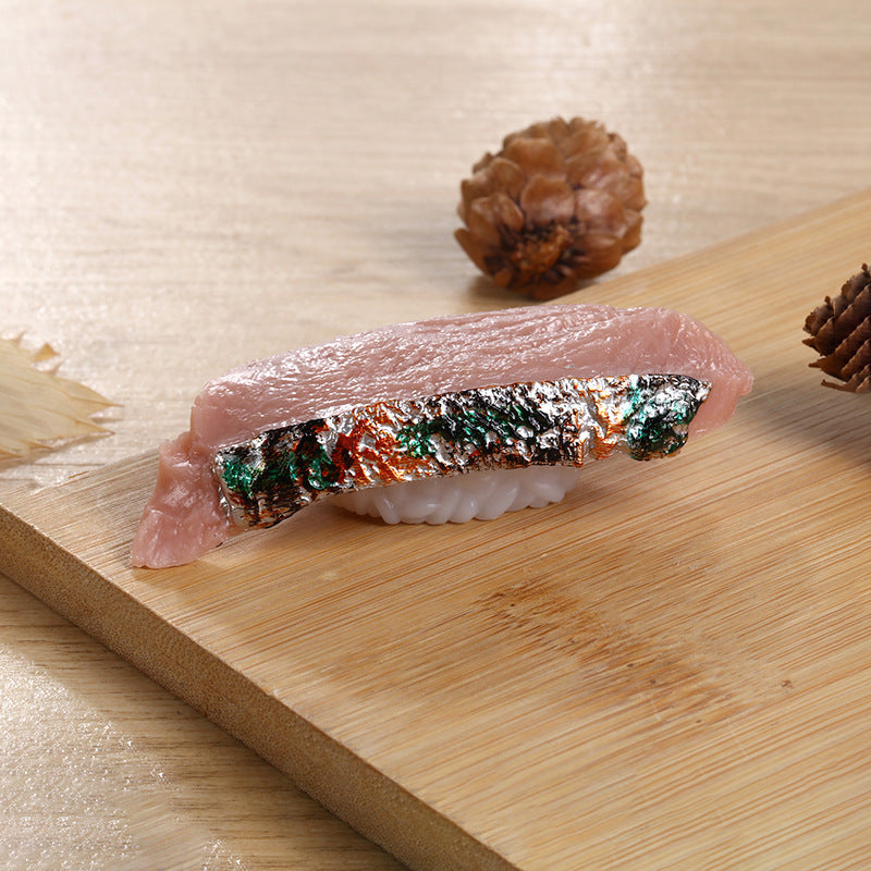 Pvc Simulation Japanese Sushi Dishes Keychain