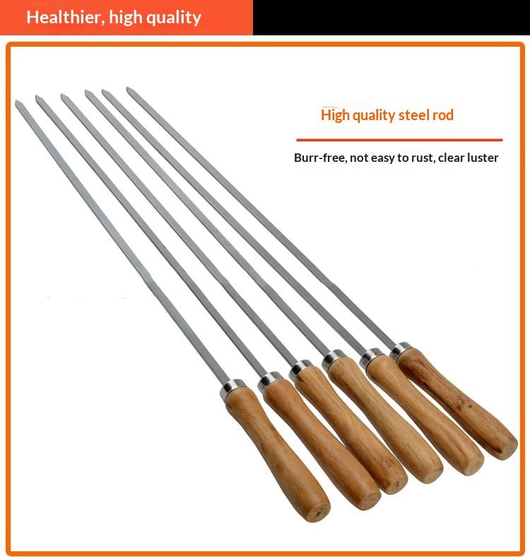 Stainless Steel Barbecue Skewers BBQ Skewers