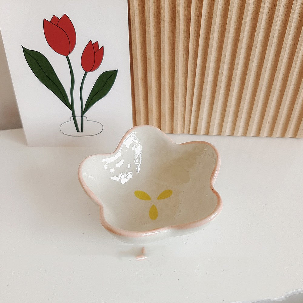 Cute Cartoon Mini Ceramic Dishes Japanese Style