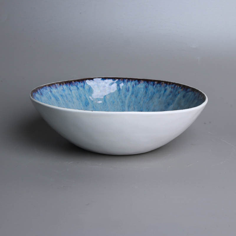 Creative Ceramic Solid Color Bowls And Dishes