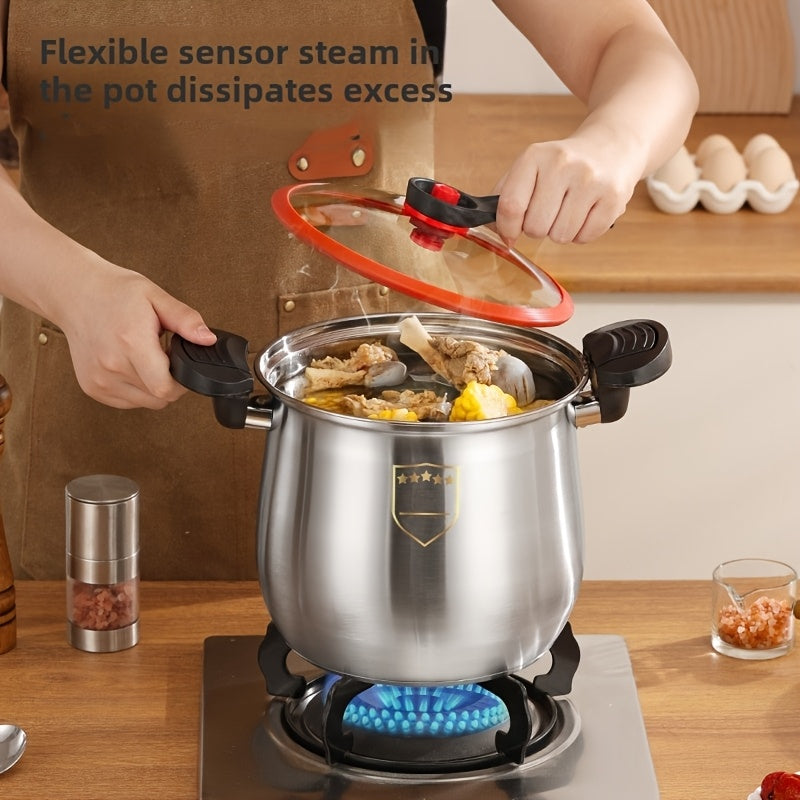 قدر طهي سريع من الفولاذ المقاوم للصدأ