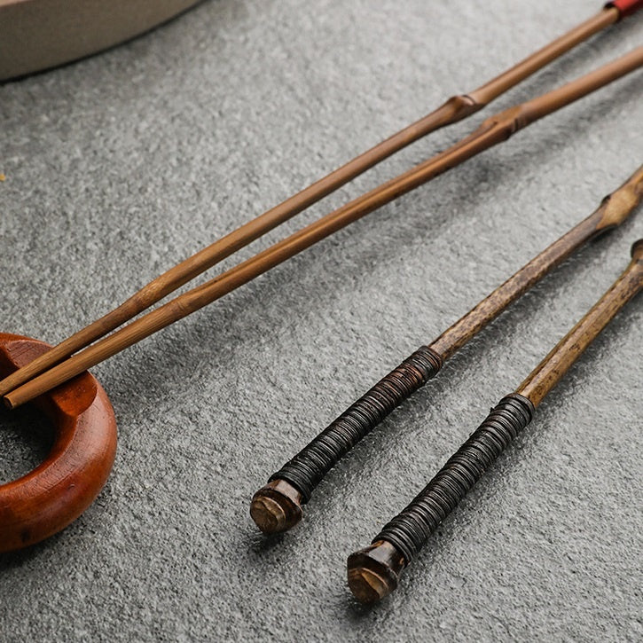 Household Natural Creative Personality Pointed Iron Wooden Chopsticks