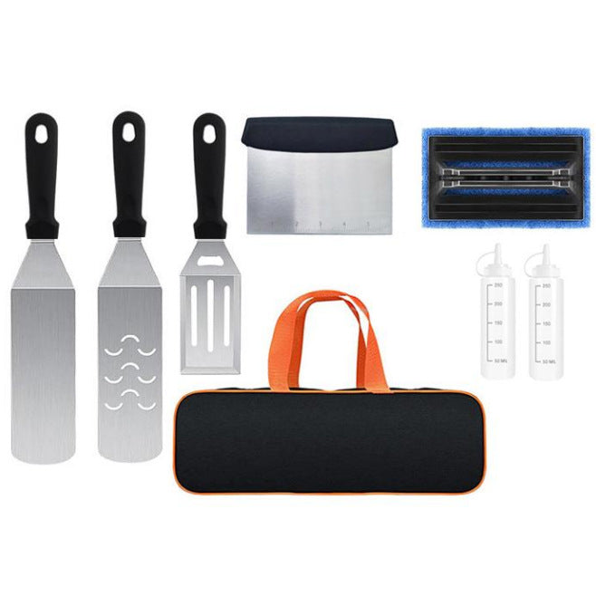 Cooking Shovel BBQ Shovel Teppanyaki Tool BBQ Combination Grill