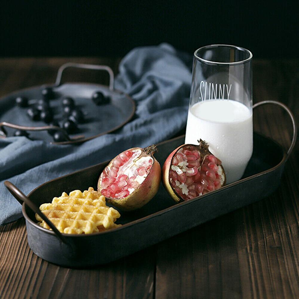 صينية تخزين حديدية بتصميم كلاسيكي مبتكر 