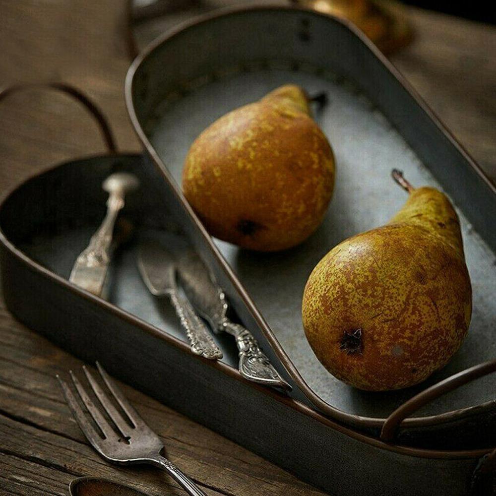 صينية تخزين حديدية بتصميم كلاسيكي مبتكر 