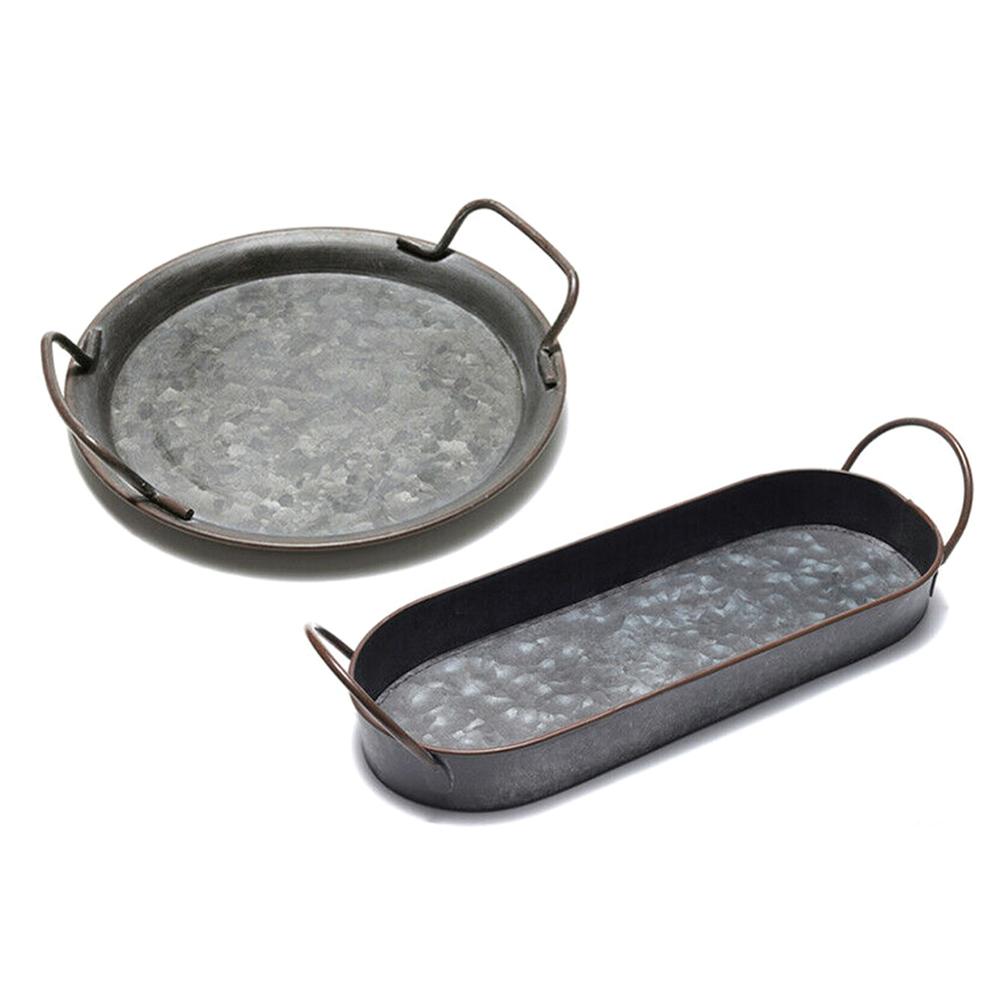 صينية تخزين حديدية بتصميم كلاسيكي مبتكر 