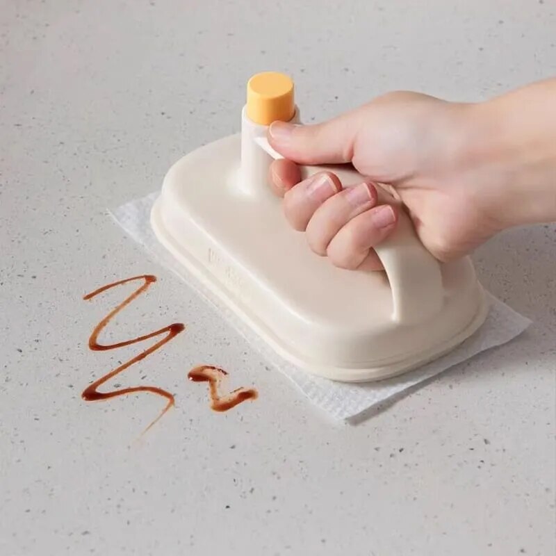 فرشاة سحرية لتنظيف المطبخ والحمام والمرحاض، فرشاة تنظيف الجدران الزجاجية، فرشاة تنظيف مقابض أحواض الاستحمام، قطعة قماش لتنظيف فتحات النوافذ الخزفية، أدوات مطبخ