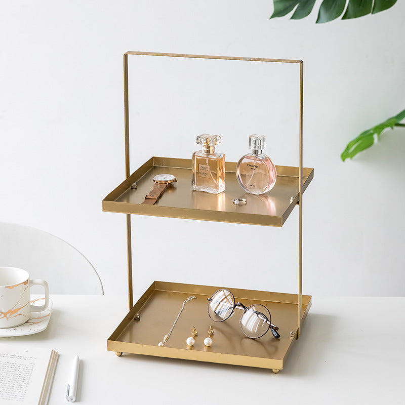 Metal tray nordic storage tray fruit tray