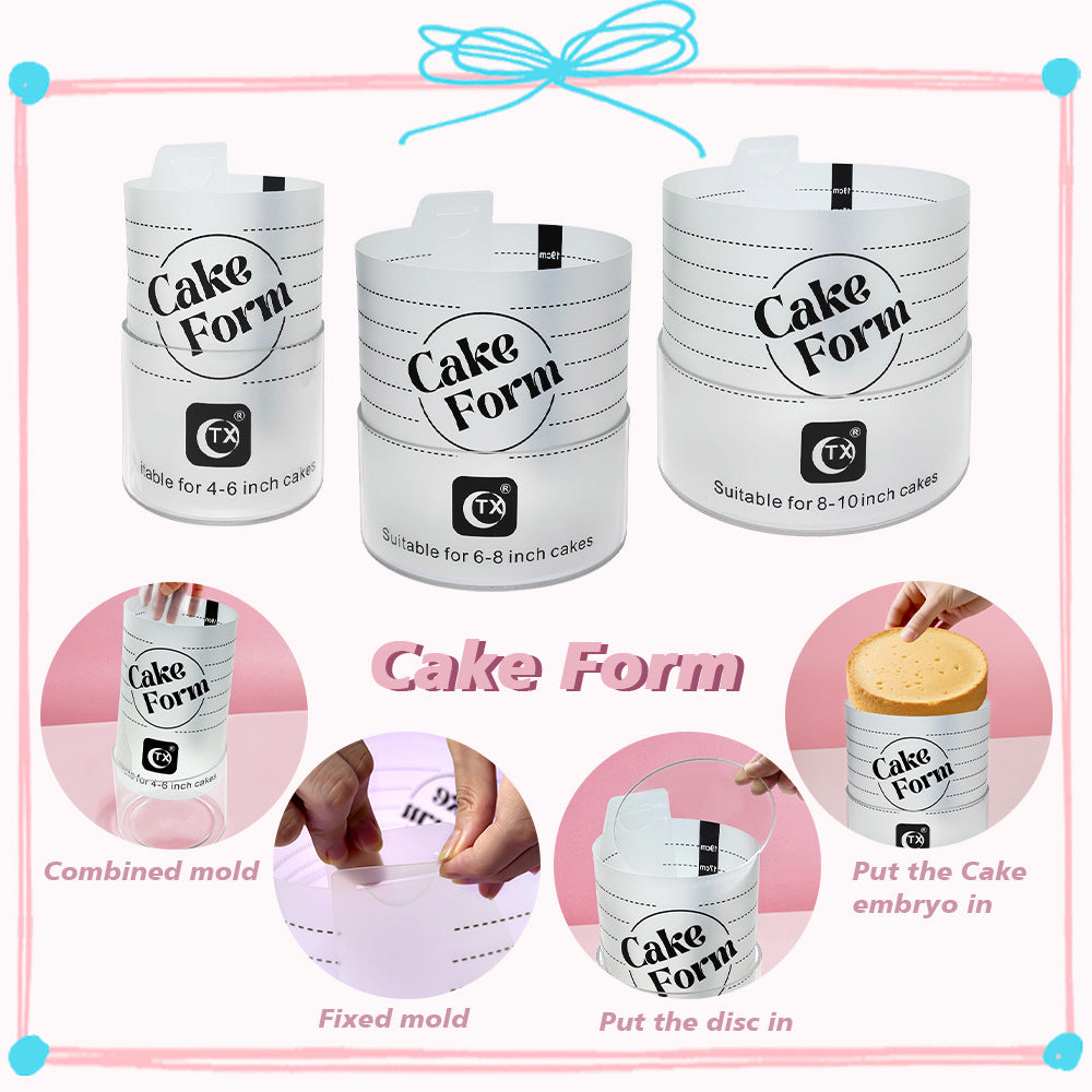 Novice Suitable For Chiffon Cake Shaping Surrounding Border Baking Packaging Tools