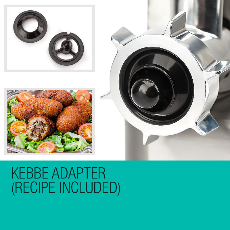 مفرمة لحم كهربائية من نينمب، حشو سجق، صانعة كبة