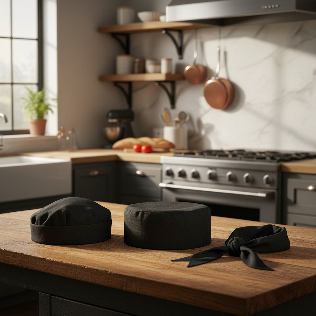 Chef Hats, Scull Cap, Beanie & Neckerchief