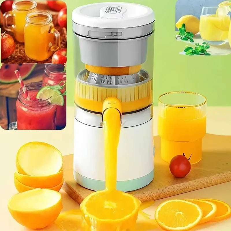 Portable Electric Citrus Juicer USB Rechargeable White-2
