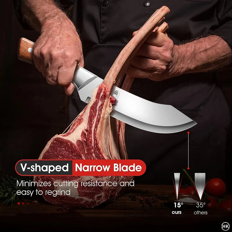 NNEOBA Precision Boning Knife Brown