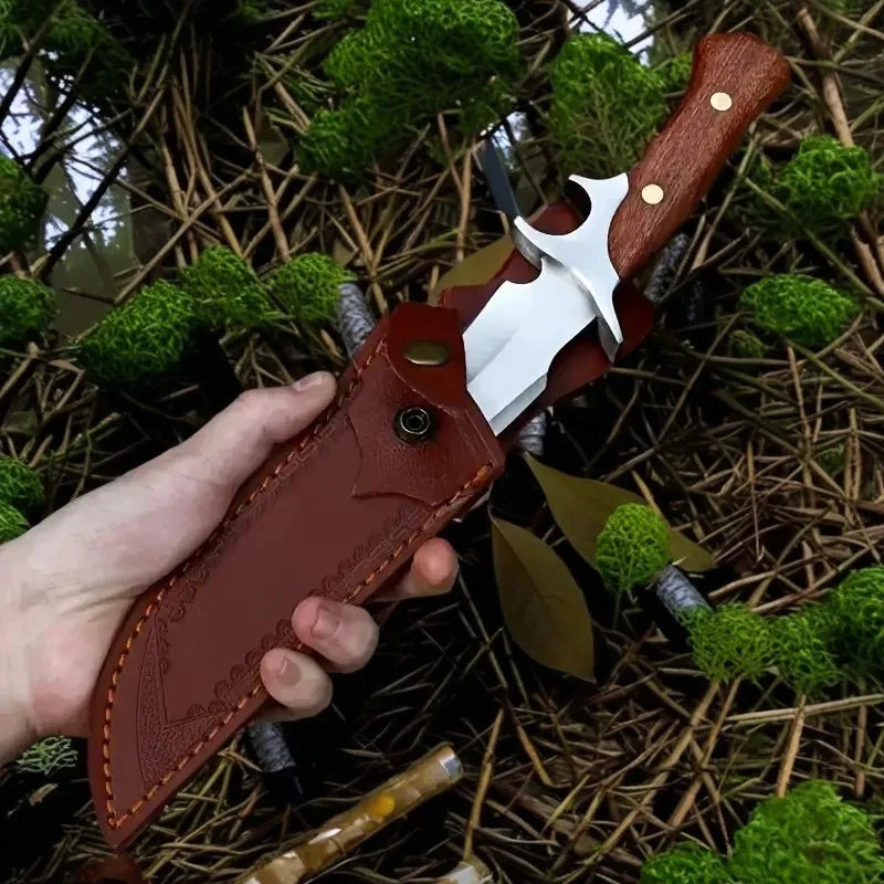 NNEOBA Premium Outdoor Pocket Knife Brown