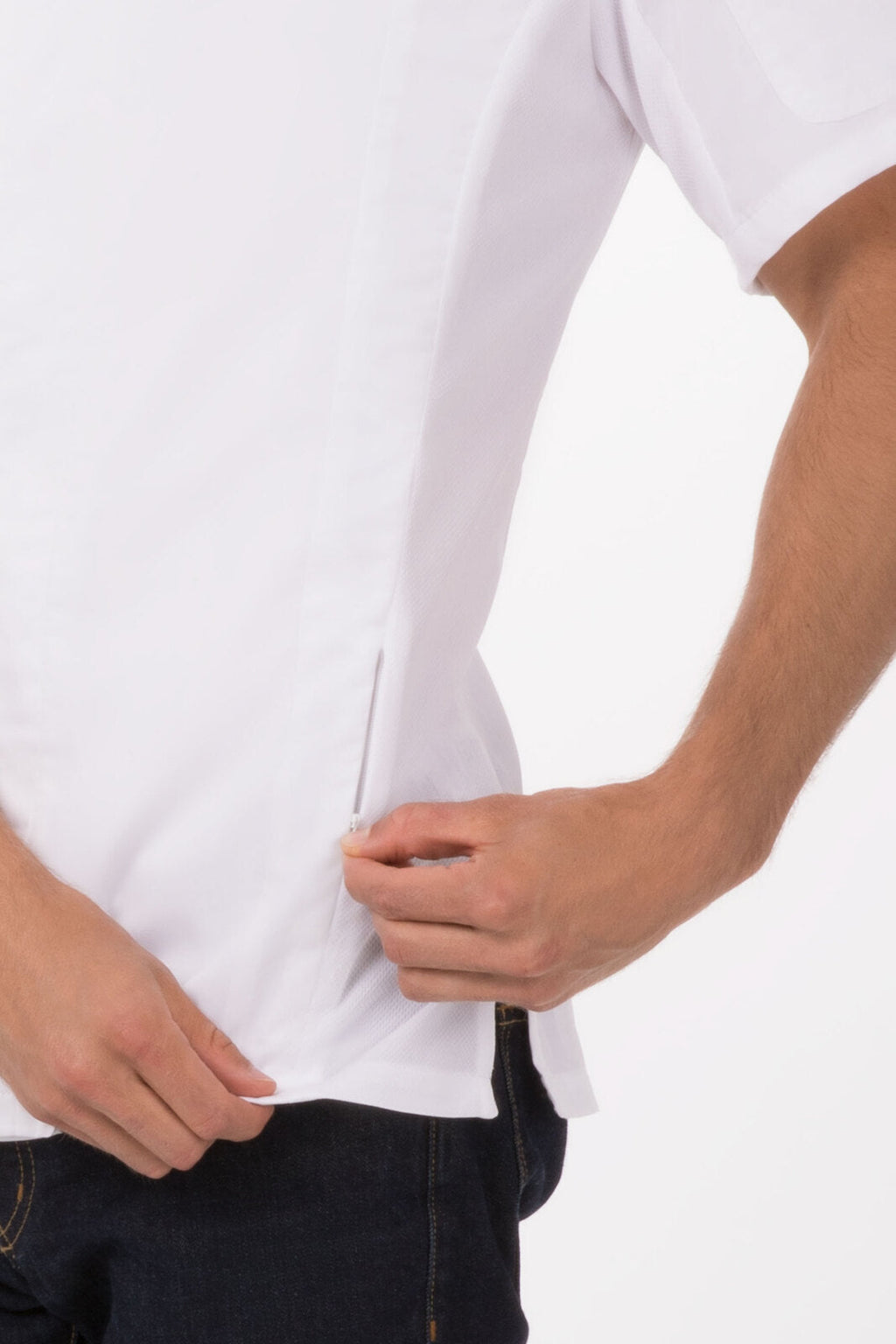 NNEDSZ Bristol Signature Men's Series White XXL Chef Jacket by Chef Works