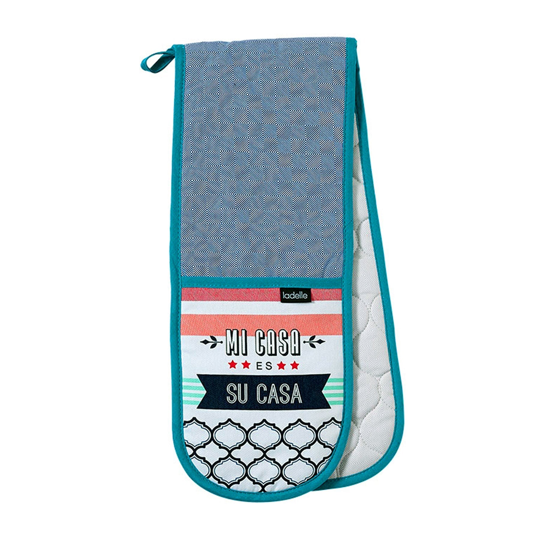 NNEDSZ Mi Casa Kitchen / BBQ Double Ended Cotton Oven Mitt