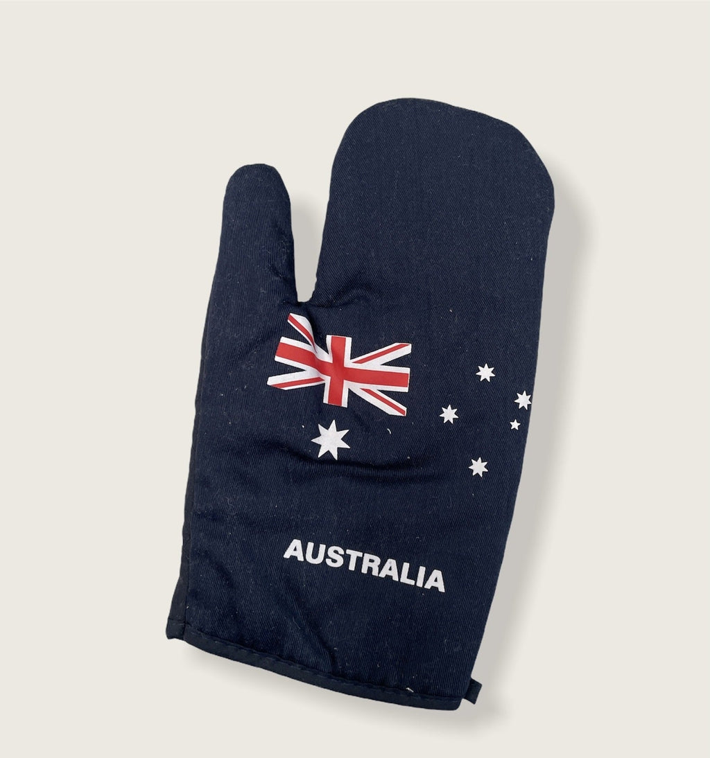 NNEDSZ Microwave Oven Glove Kitchen Mitten Heat Resistant Baking Pot Holder Mitt Aussie