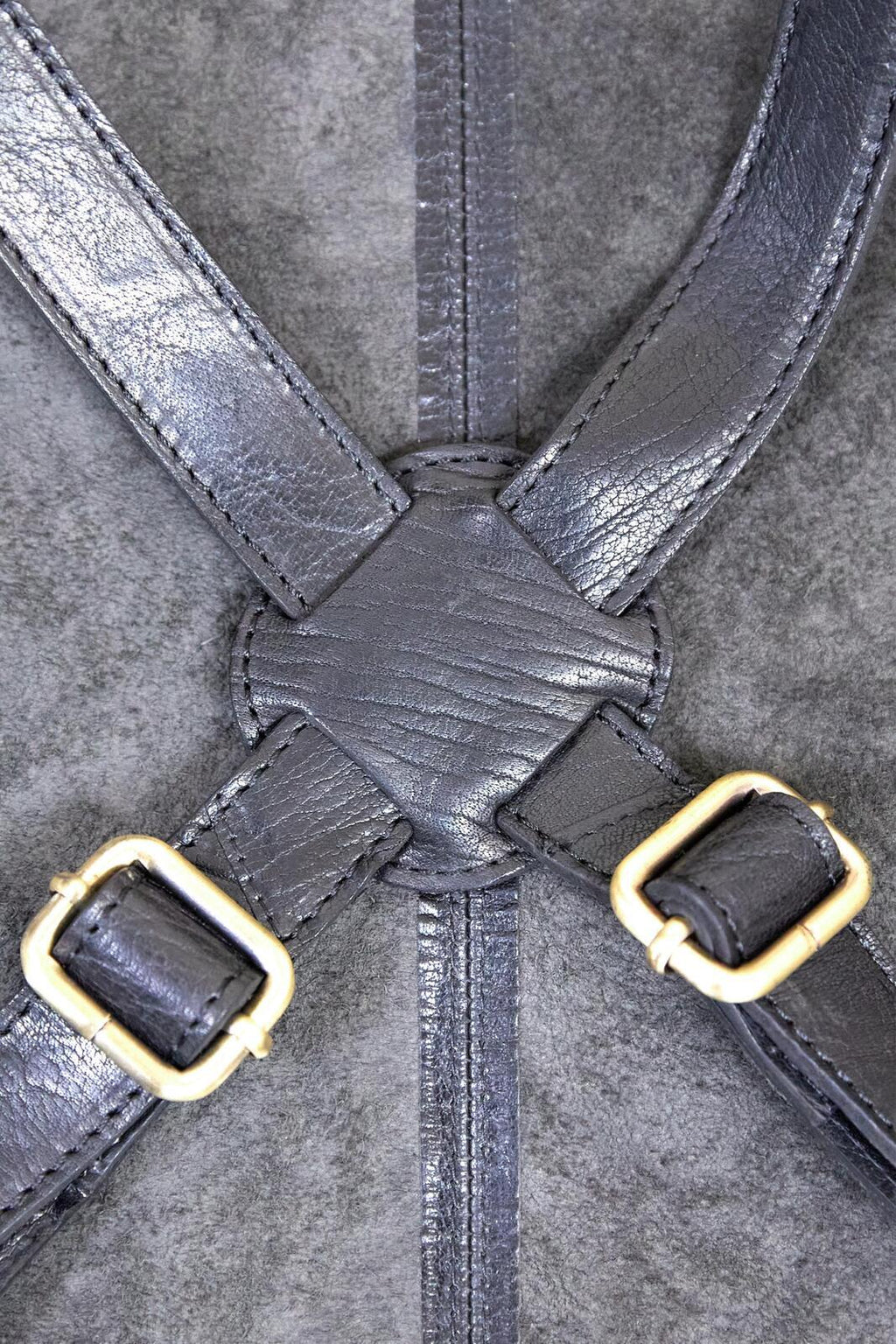 NNEDSZ 2x Pierre Cardin Professional Leather Apron Butcher Woodwork Barber Chef - Black