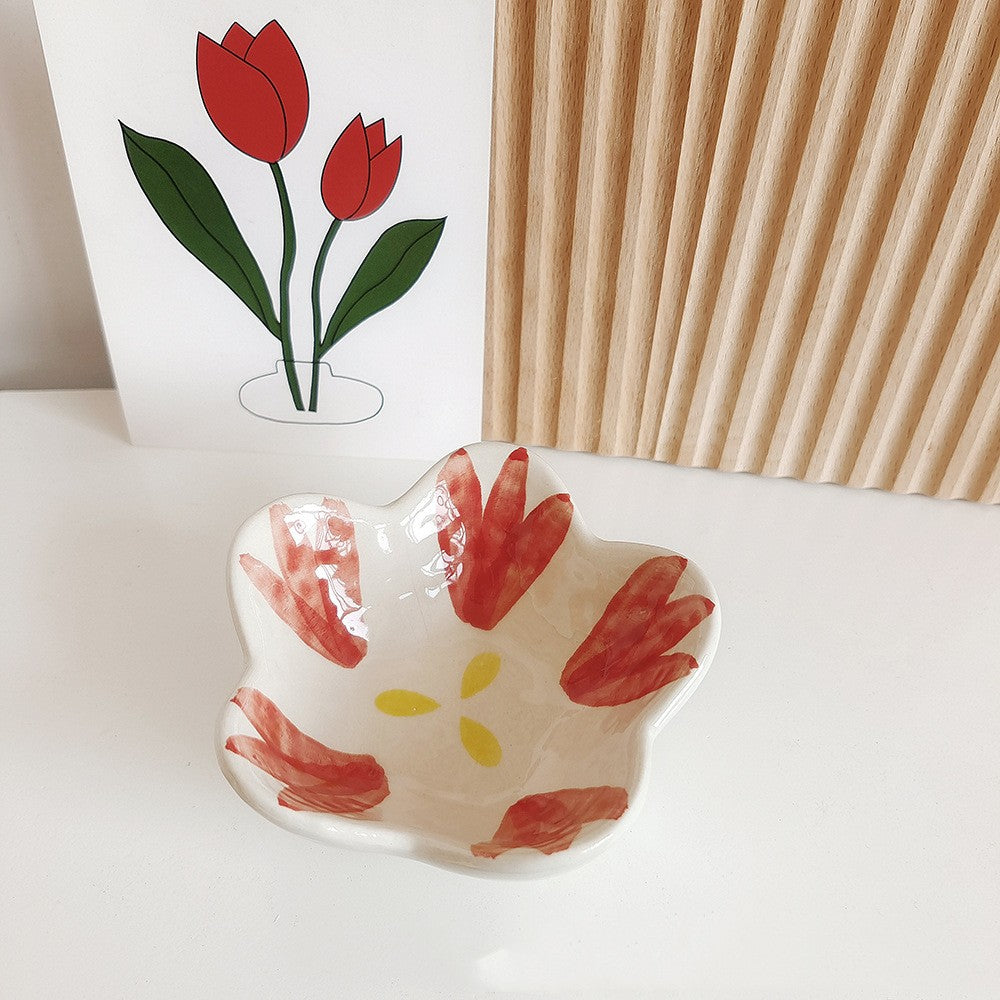 Cute Cartoon Mini Ceramic Dishes Japanese Style