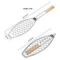 Grilled Fish Clip Removable BBQ Grill Household Multifunctional Toast Clamp Tools