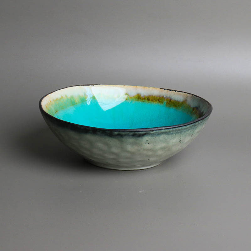 Creative Ceramic Solid Color Bowls And Dishes